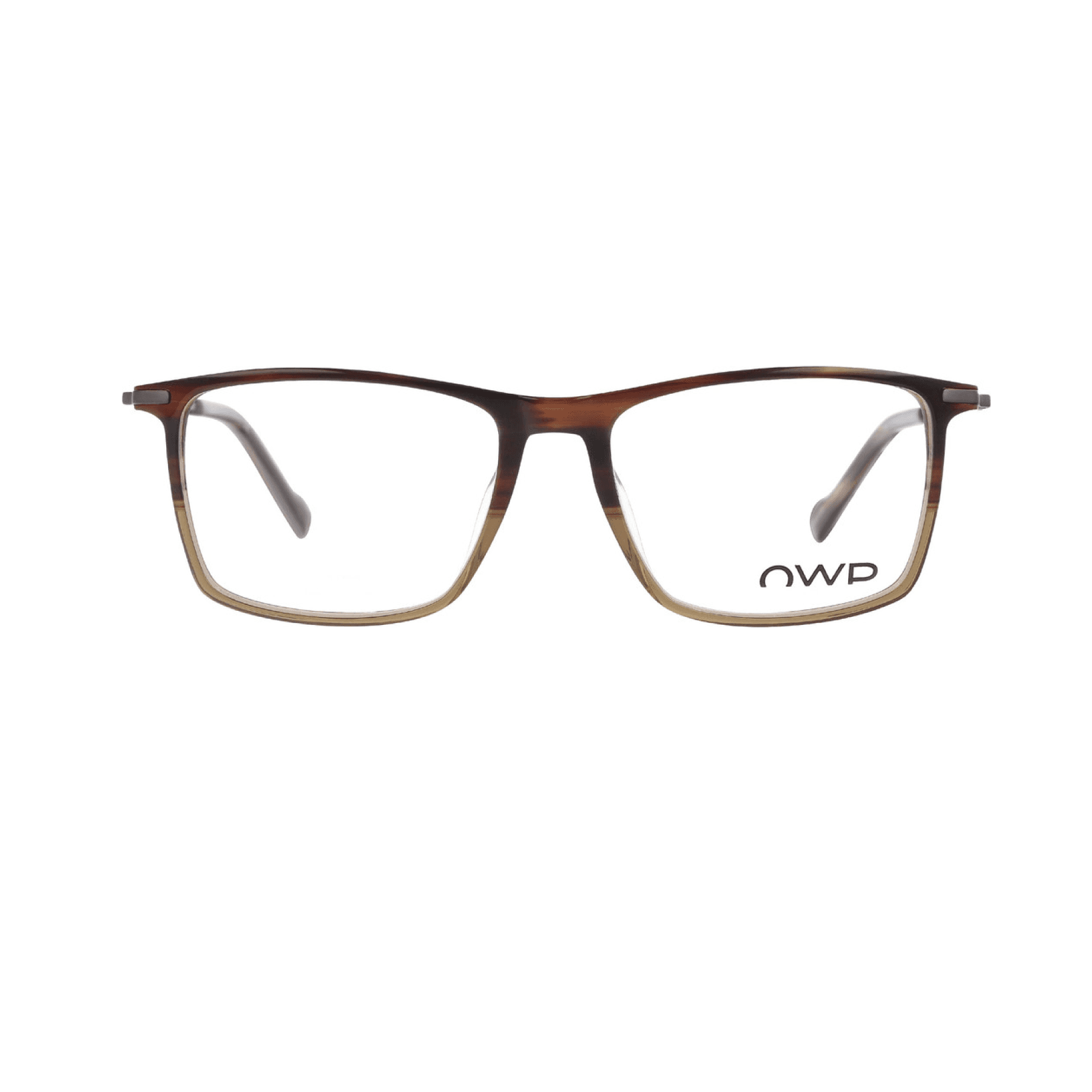 OWP PLASTIC, HORN-OLIVE front view